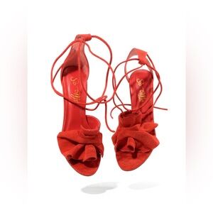 So Me Women's Bold Red Heels